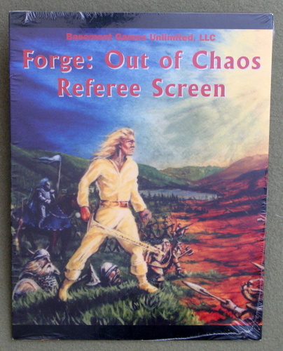 Image for Referee Screen (Forge Out of Chaos RPG) Basement Games Unlimited
