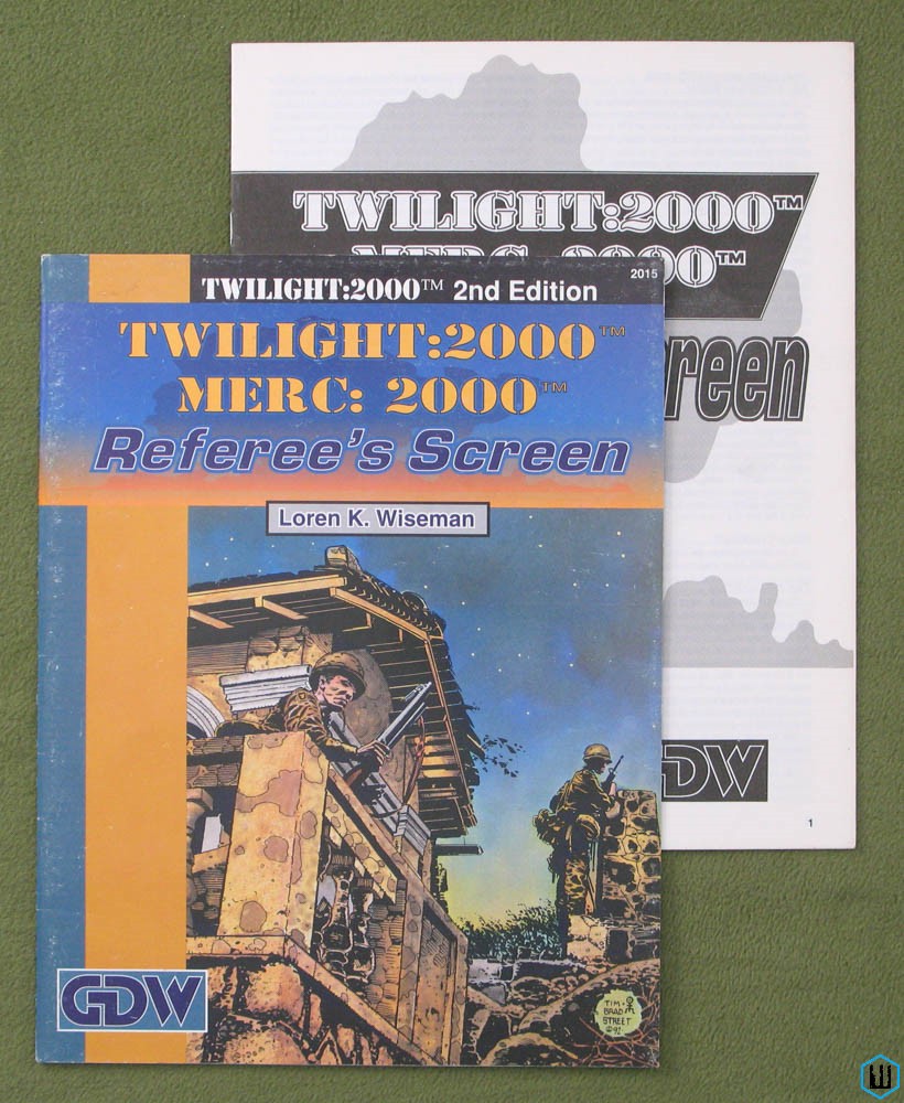 MERC 2000 (Twilight 2000 RPG, 2nd edition) Mercenaries Private