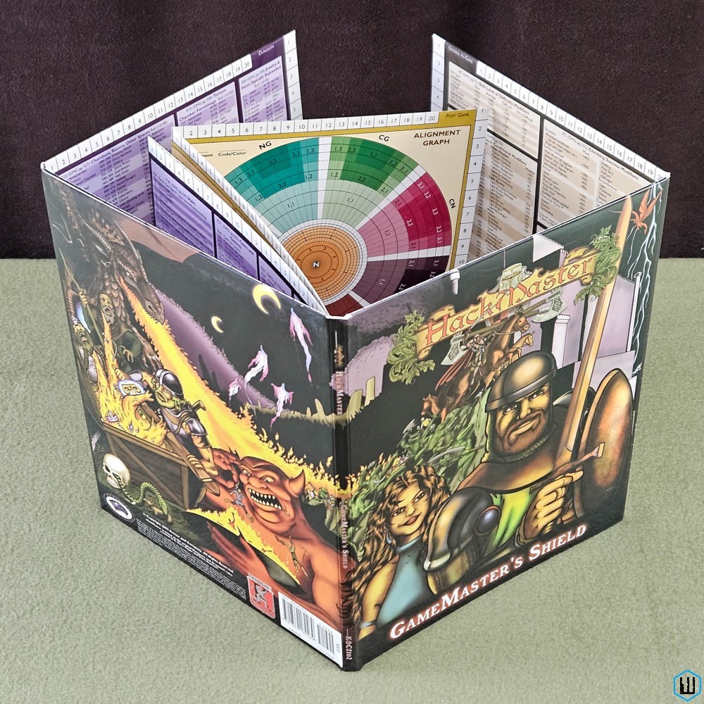 GameMaster's Shield (Hackmaster RPG GM Screen) Kenzer K&C2102