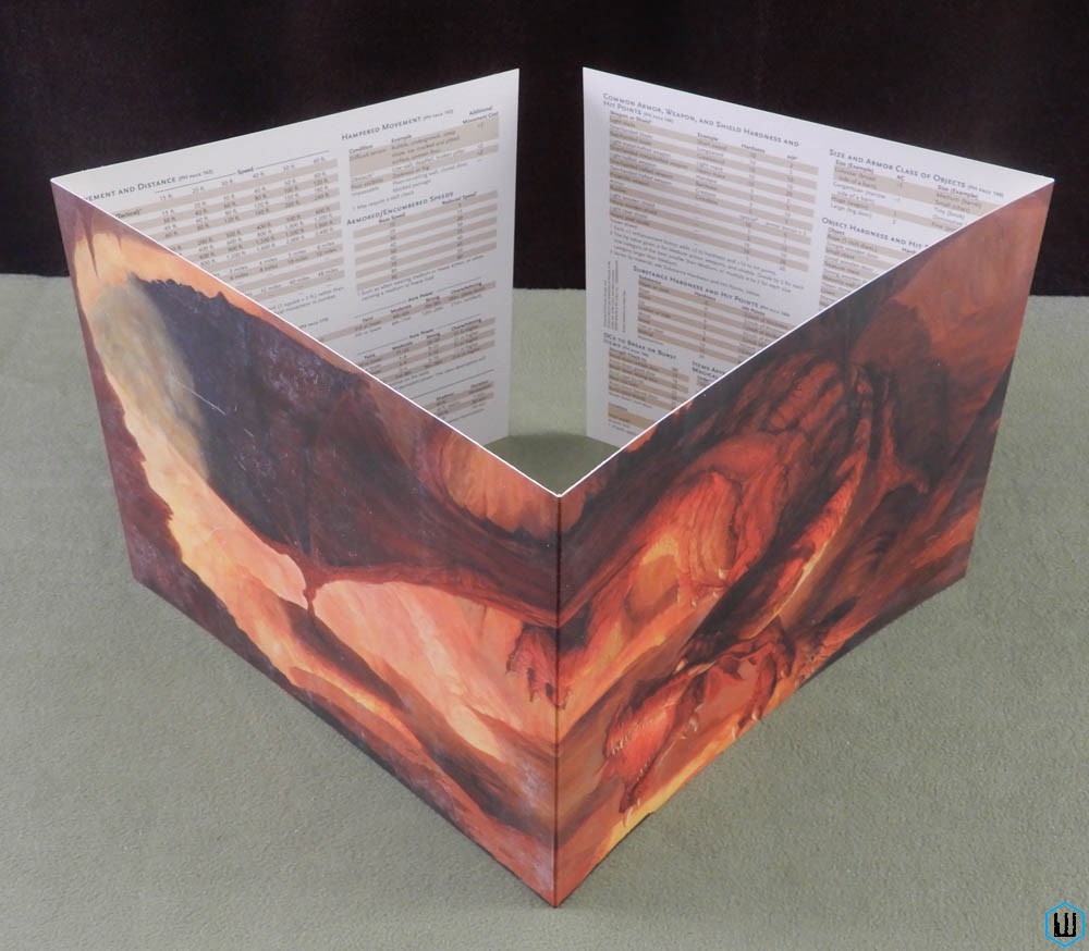 Dungeon Master's Screen (Dungeon Dragons 3.5 DM) Screen Only