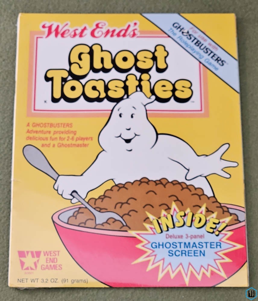 Ghost Toasties (Ghostbusters RPG Adventure & GM Screen) SEALED West End Games WEG 80601