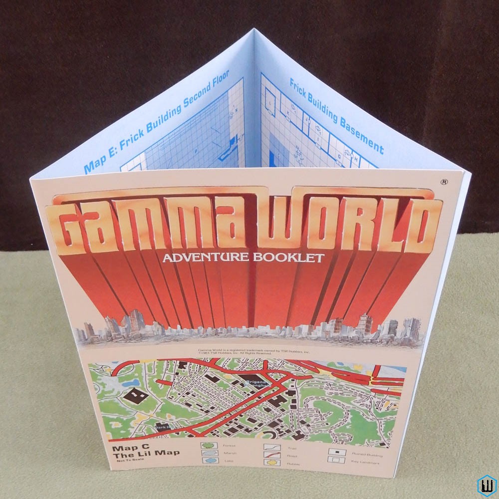 Image for COVER / SCREEN: Gamma World Adventure Booklet
