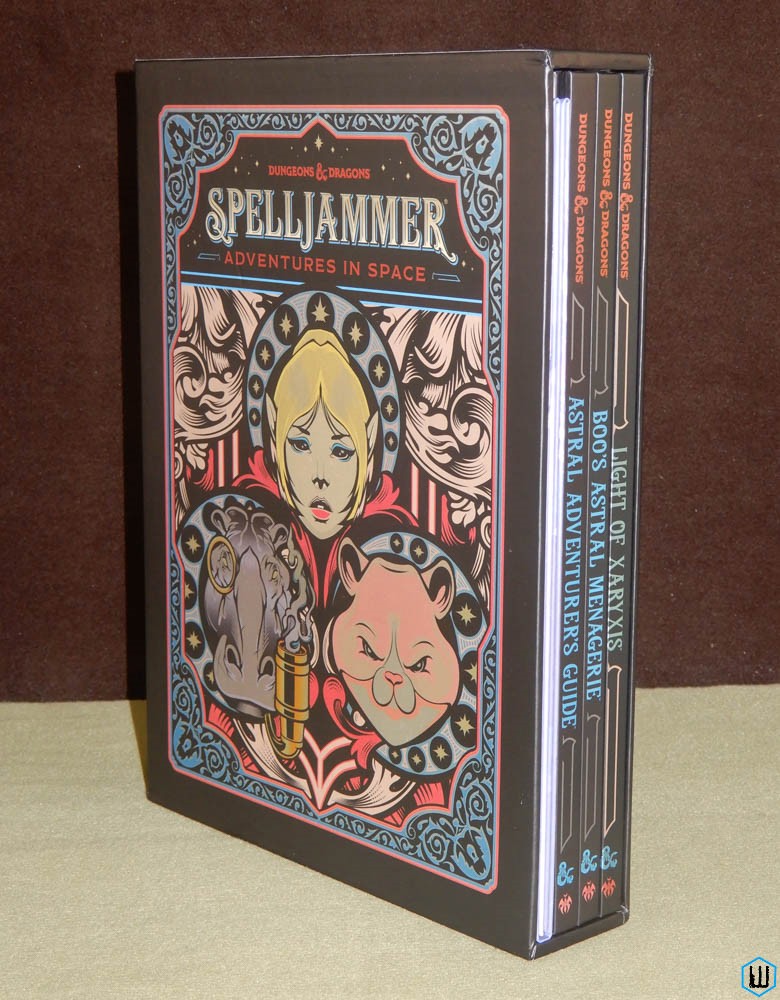 Spelljammer: Adventures in Space D&D5E Dungeons Dragons store Book Set Alternate Cover