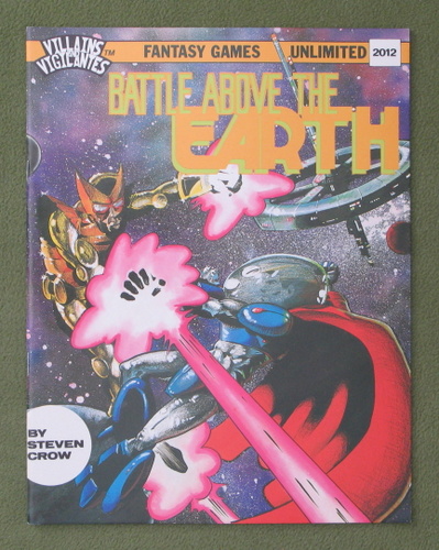 Image for Battle Above the Earth (Villains & Vigilantes RPG)