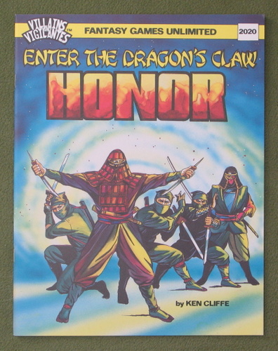 Image for Honor: Enter the Dragon's Claw (Villains & Vigilantes RPG)