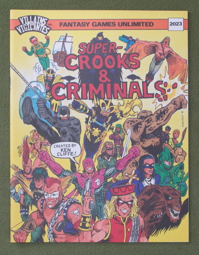 Image for Super-Crooks & Criminals (Villains & Vigilantes RPG)