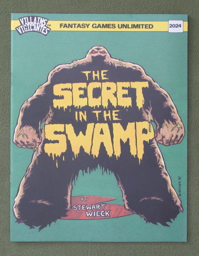 Image for Secret in the Swamp (Villains & Vigilantes RPG)