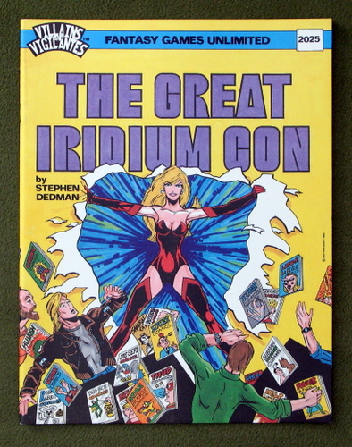 Image for The Great Iridium Con (Villains & Vigilantes RPG)
