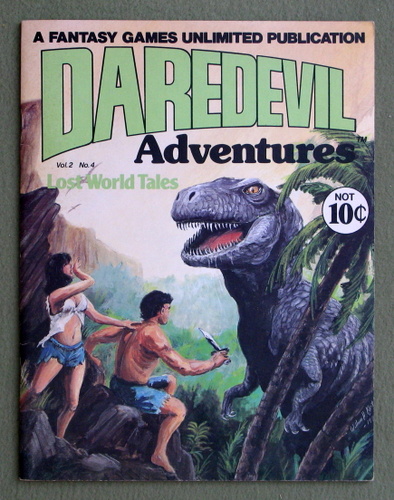 Image for Daredevils Adventures RPG 4: Lost Worlds Tales