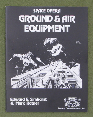 Image for Ground and Air Equipment (Space Opera RPG)