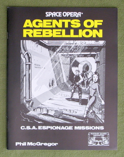 Image for Agents of Rebellion C.S.A. Espionage Missions (Space Opera RPG)