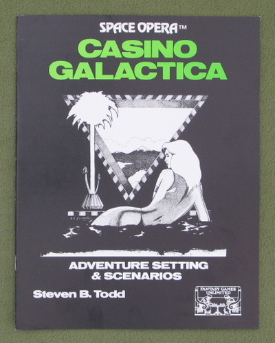 Image for Casino Galactica: Sourcebook & Scenarios (Space Opera RPG)