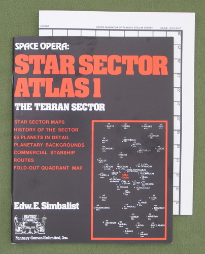 Image for Star Sector Atlas 1: The Terran Sector (Space Opera RPG)