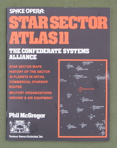 Image for Star Sector Atlas 11: Confederate Systems Alliance (Space Opera RPG)