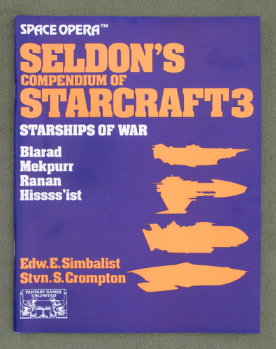 Image for Seldon's Compendium of Starcraft 3 (Space Opera RPG)