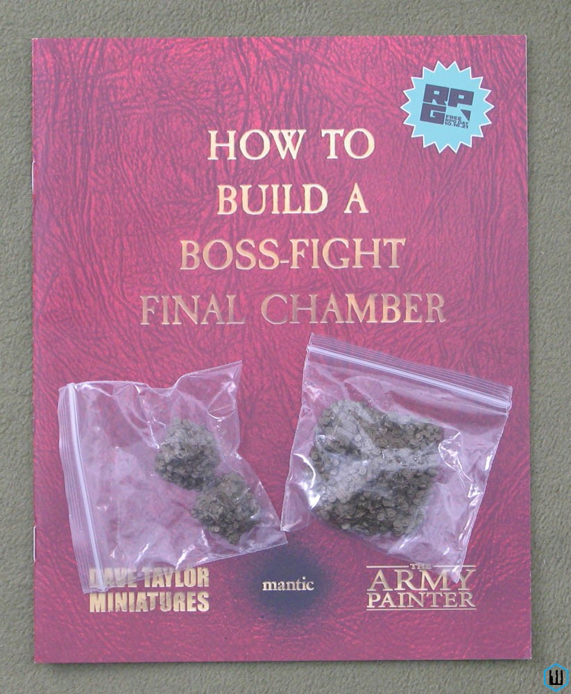 Image for How to Build a Boss Fight Final Chamber FREE RPG DAY 2021 + 3 miniatures