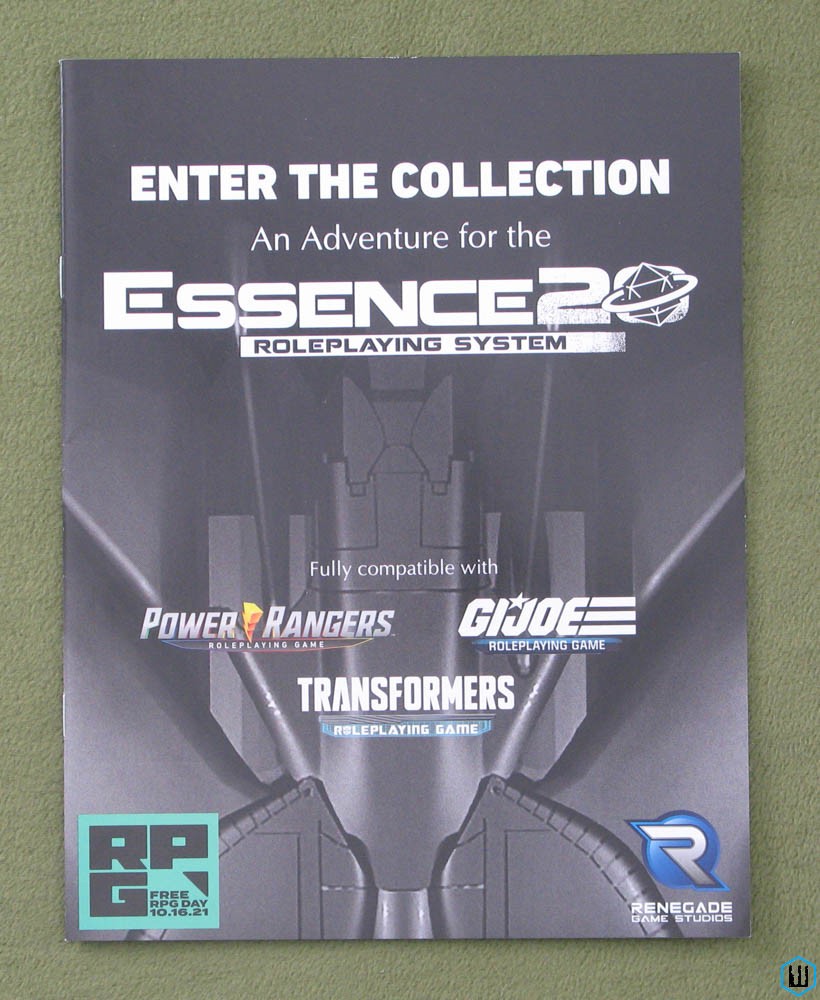 Image for Enter The Collection FREE RPG DAY 2021 Power Rangers GI Joe Transformers