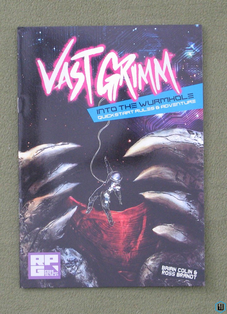 Image for Vast Grimm: Into the Wurmhole FREE RPG DAY 2021 Mork Borg Horror