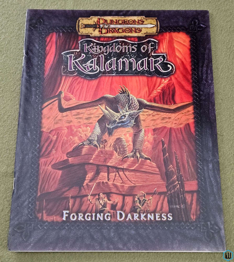 Forging Darkness (Dungeons Dragons Kingdoms of Kalamar) Kenzer K&C1101