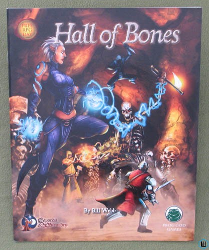 Image for Hall of Bones (Swords and Wizardry OSR) Free RPG Day 2013