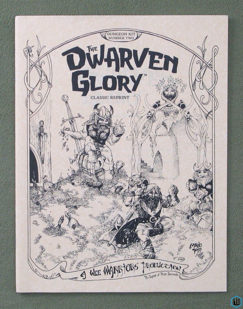 Image for The Dwarven Glory (Wee Warriors Classic Reprint) Parchment Cover