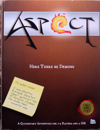 Image for Here There Be Demons (Aspect) - Free RPG Day 2011