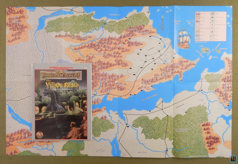 Image for Vilhon Reach (Advanced Dungeons Dragons Forgotten Realms) Original w Map
