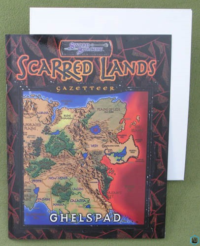 Image for Scarred Lands Gazetteer: Ghelspad (Dungeons Dragons D20 System: Scarred Lands)