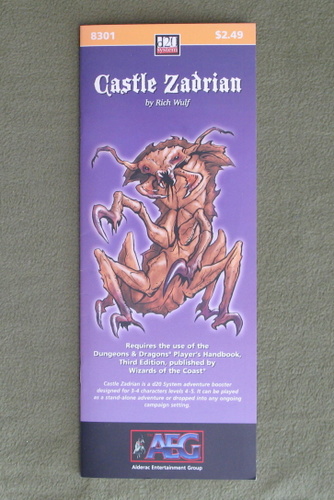 Image for Castle Zadrian (Dungeons and Dragons, 3rd Edition: D20 System)