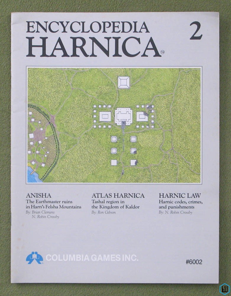 Image for Encyclopedia Harnica 2 (Harn Fantasy RPG Setting)