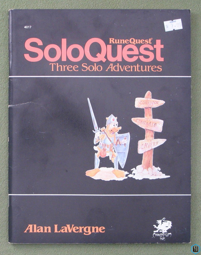Image for SoloQuest: Three Solo Adventures (Runequest RPG)