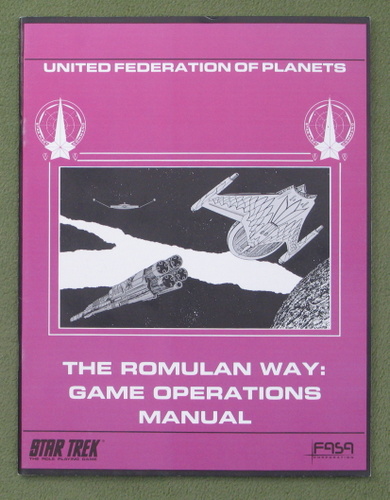Image for The Romulan Way: Game Operations Manual (Star Trek RPG)