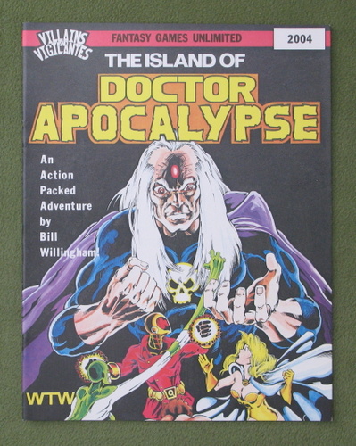 Image for Island of Doctor Apocalypse (Villains & Vigilantes RPG)