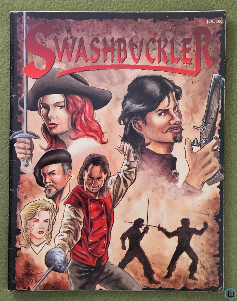 Swashbuckler Role Playing Game RPG (Jim Dietz) Jolly Roger Games JOL 100