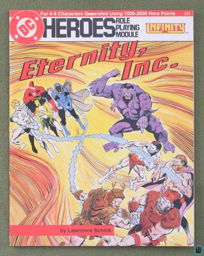 Image for Eternity, Inc. (DC Heroes RPG)