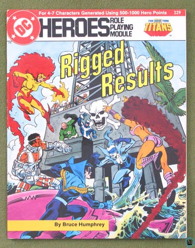 Image for Rigged Results (DC Heroes RPG)