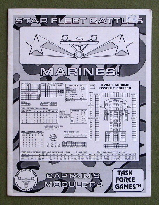 Image for Marines! Captain's Module P4 (Star Fleet Battles)