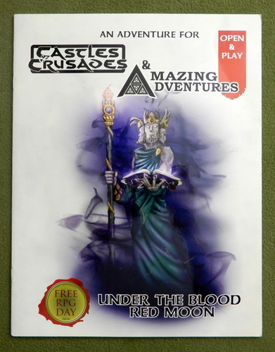 Image for Under the Blood Red Moon: Castles & Crusades & Amazing Adventures (Free RPG Day 2016)