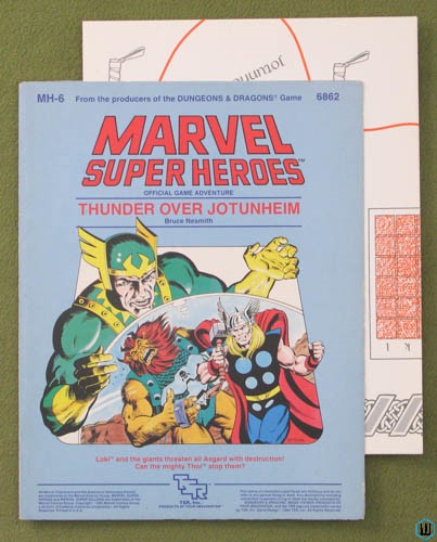 Image for Thunder Over Jotunheim (Marvel Super Heroes RPG module MH6)
