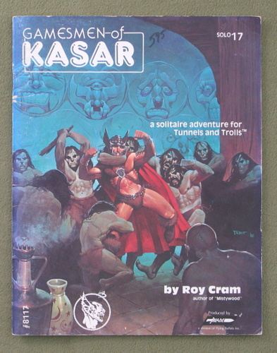 Image for Gamesmen of Kasar (Tunnels & Trolls RPG Solitaire Adventure #17)
