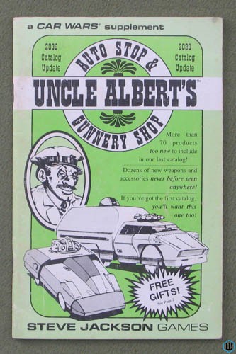 Image for Uncle Albert's Auto Stop & Gunnery Shop: 2036 Catalog Update (Car Wars)