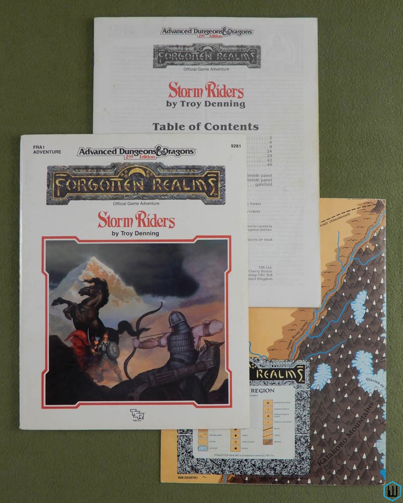 Storm Riders (Advanced Dungeons Dragons Forgotten Realms FRA1)