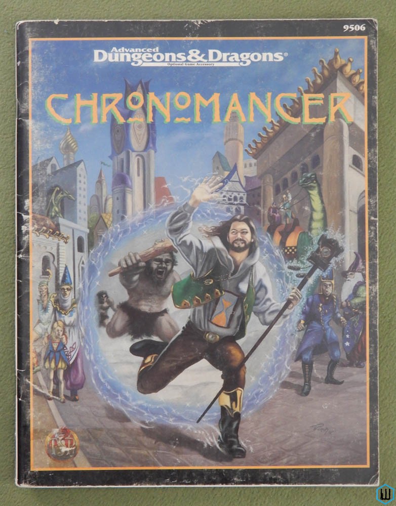 Chronomancer (Advanced Dungeons Dragons) Time Travel Wizard School