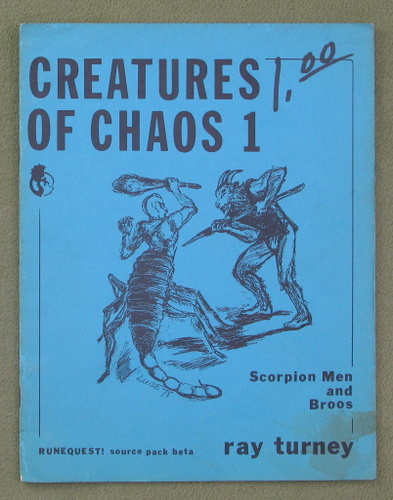 Image for Creatures of Chaos 1: Scorpion Men and Broos (Runequest) - PLAY COPY