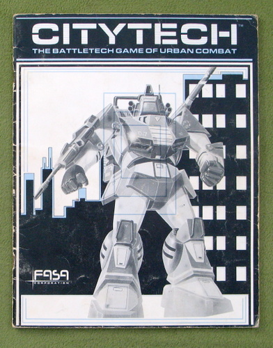 Image for Citytech (Battletech) - BOOK ONLY, WORN