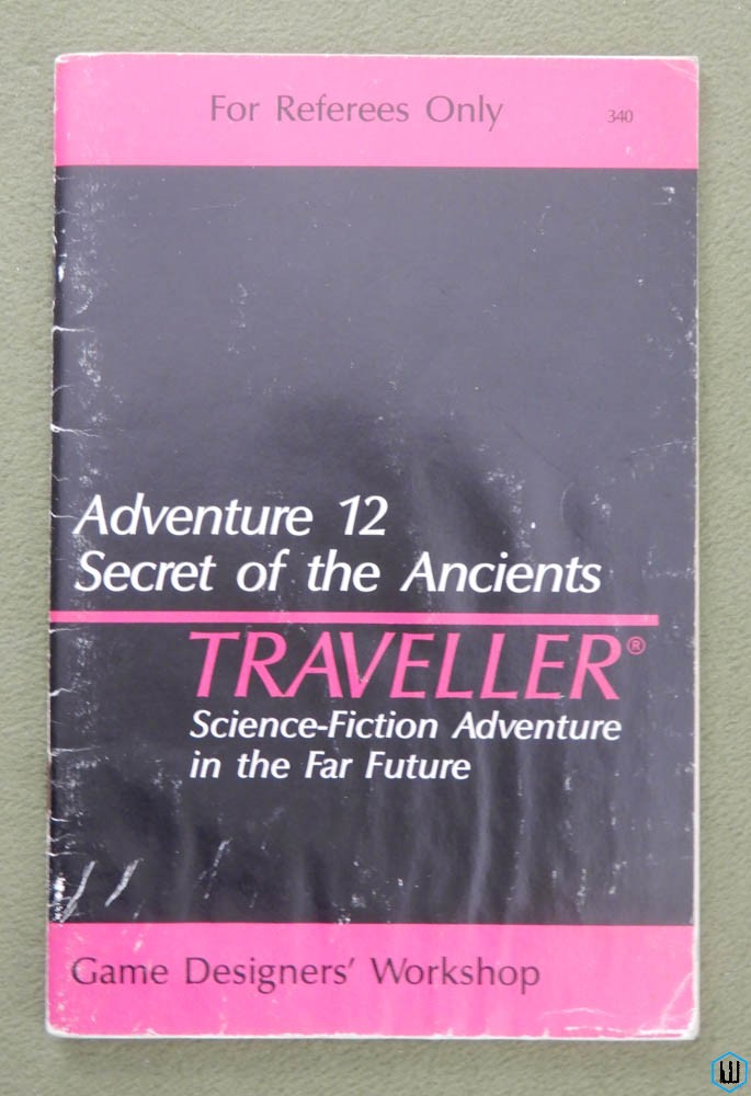 Secret of the Ancients (Traveller RPG Adventure 12) - PLAY COPY