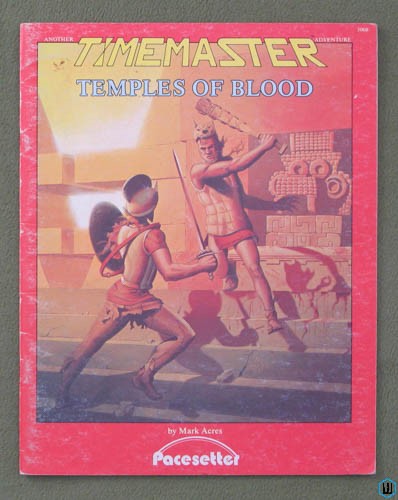 Image for Temples of Blood (Timemaster RPG: Spanish Conquest of Aztec Mexico)