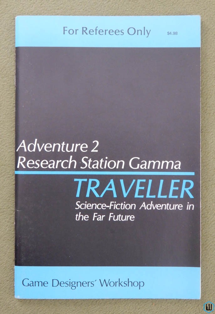 Research Station Gamma (Traveller Adventure 2) - 1ST PRINT