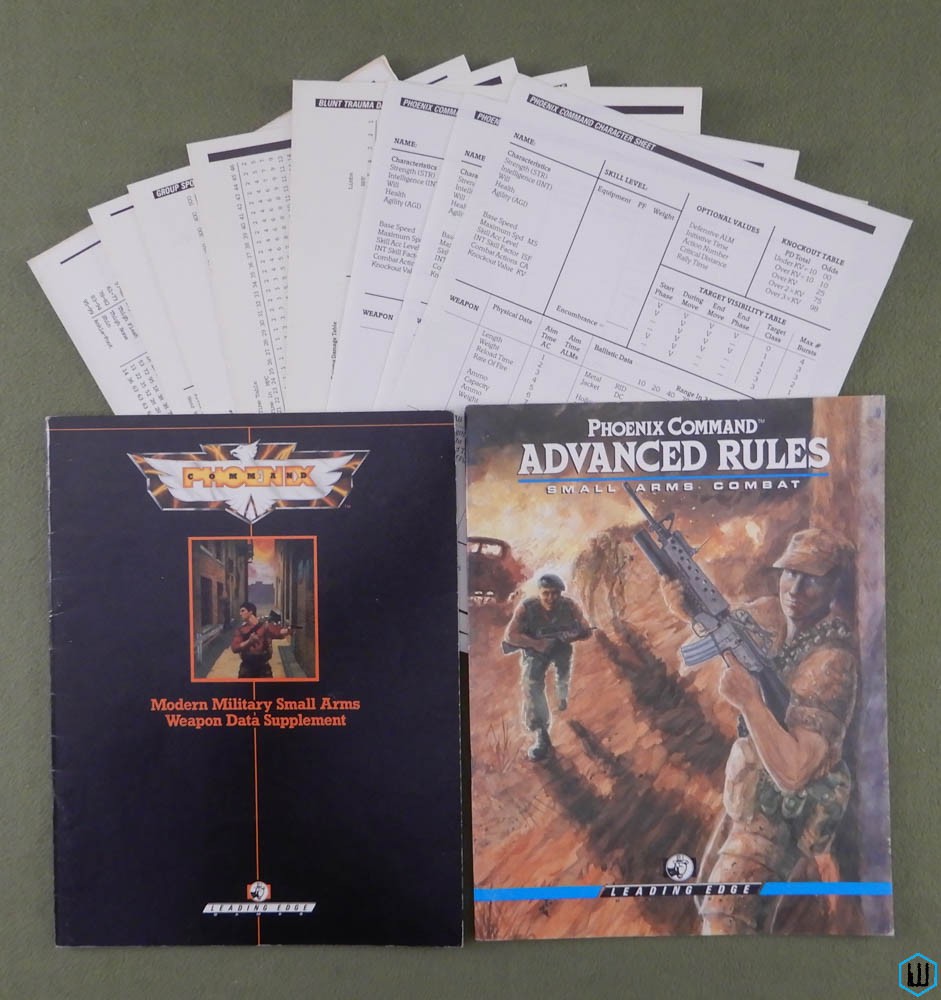 Advanced Rules Small Arms Combat (Phoenix Command) + BONUS