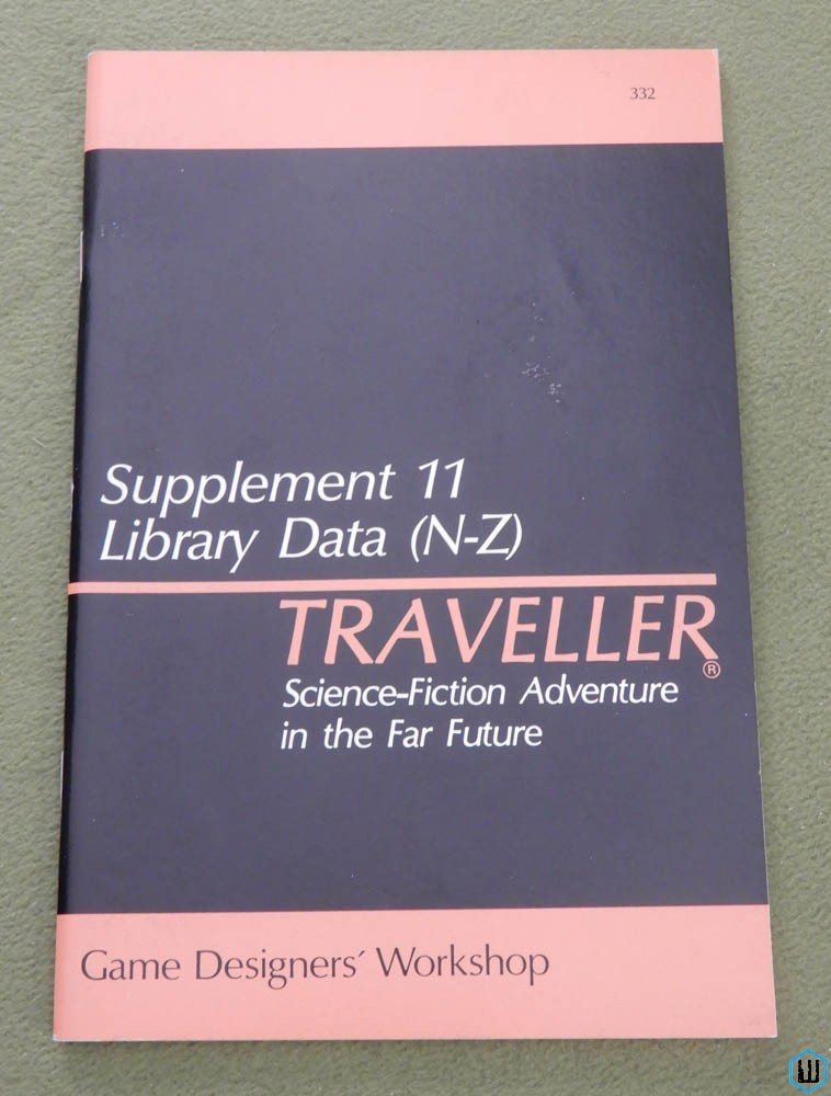 Library Data (N-Z): Traveller RPG Supplement 11 - 1ST PRINT